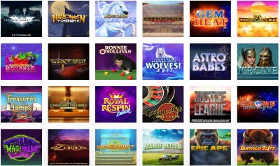 The collection of slots at Casino.com is outstanding