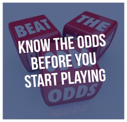 Know the odds before you start playing keno